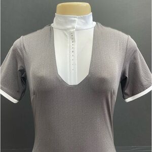 Samshield Apollina Cristal Show Shirt Glitter. Short sleeve. New without tags